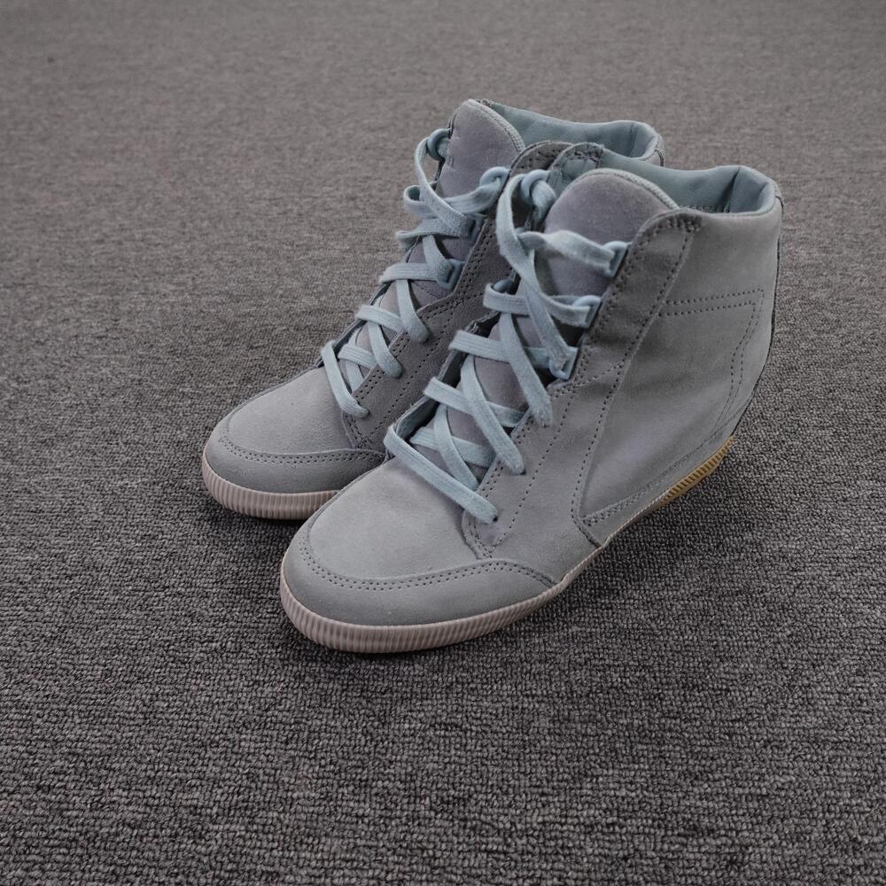 Sorel Shoes Womens Size 8 US 39 EU Blue NL4443-461 Suede High Top Sneaker Casual
